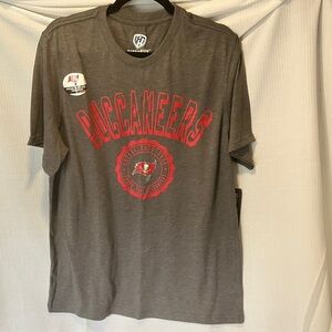 Buccaneers Gray Short Sleeve T-Shirt